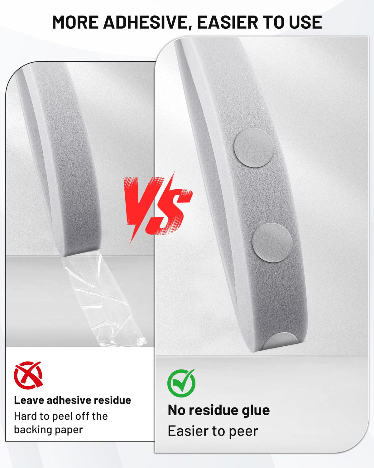 Foamagic versatile sealing tape for doors, cabinets, and more