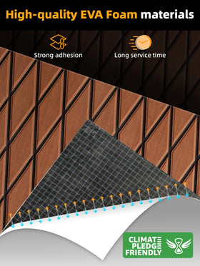 FOCEAN boat flooring with adhesive layer enabling easy installation