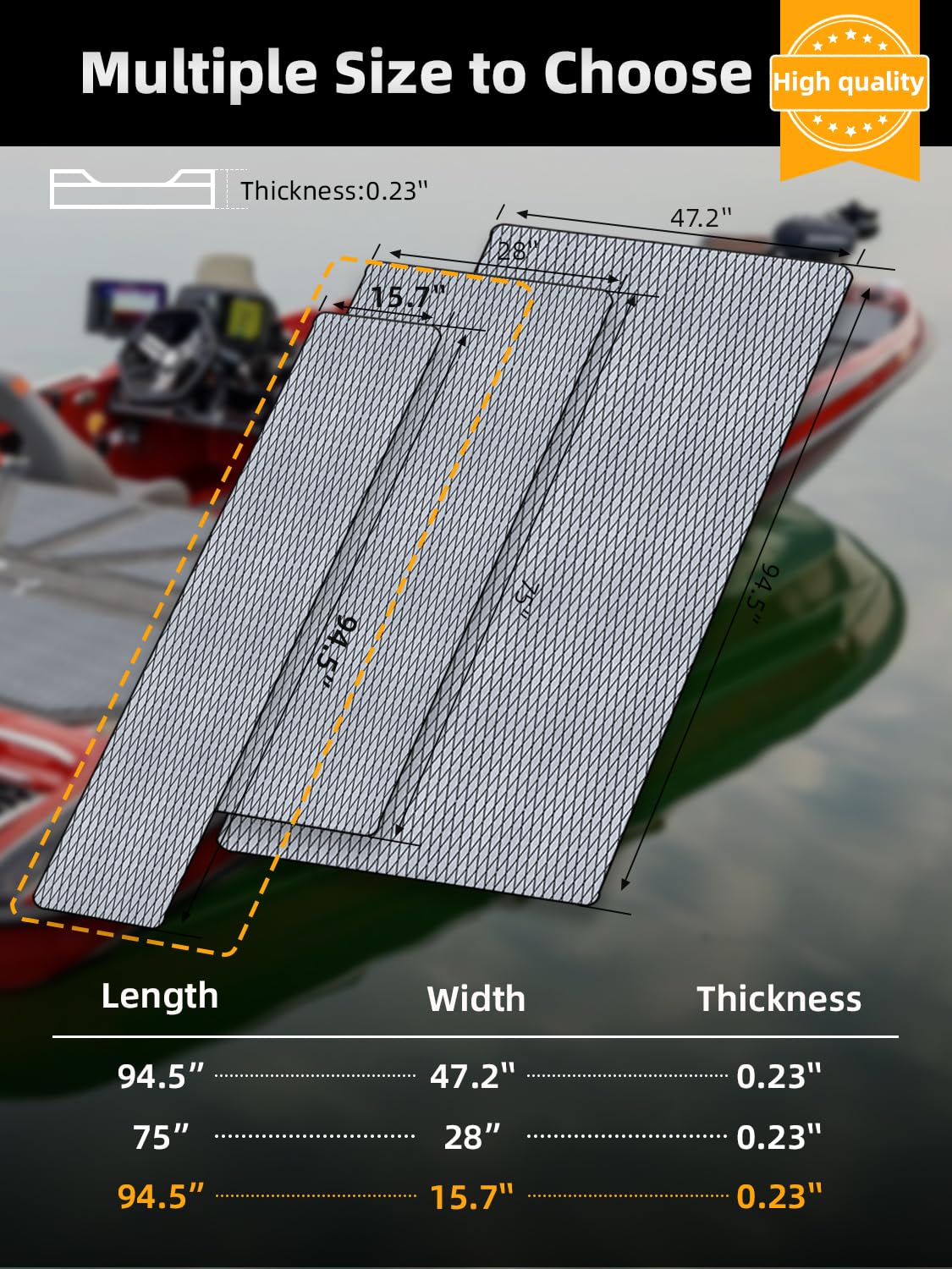 FOCEAN Kayak application demonstrates compact, versatile use.