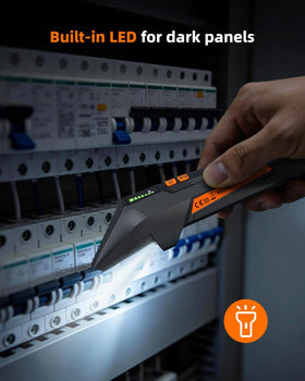 Focemta FTCT02 NCV detection scans for live wires without contact.