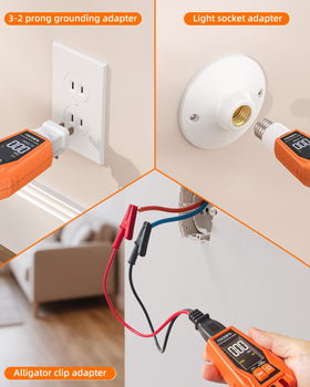 FOCEMTA upgraded clip adapter design prevents slippage during connections