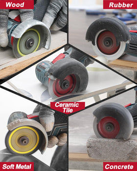 FOCSTOL TCT wood blade produces crisp wood cuts.