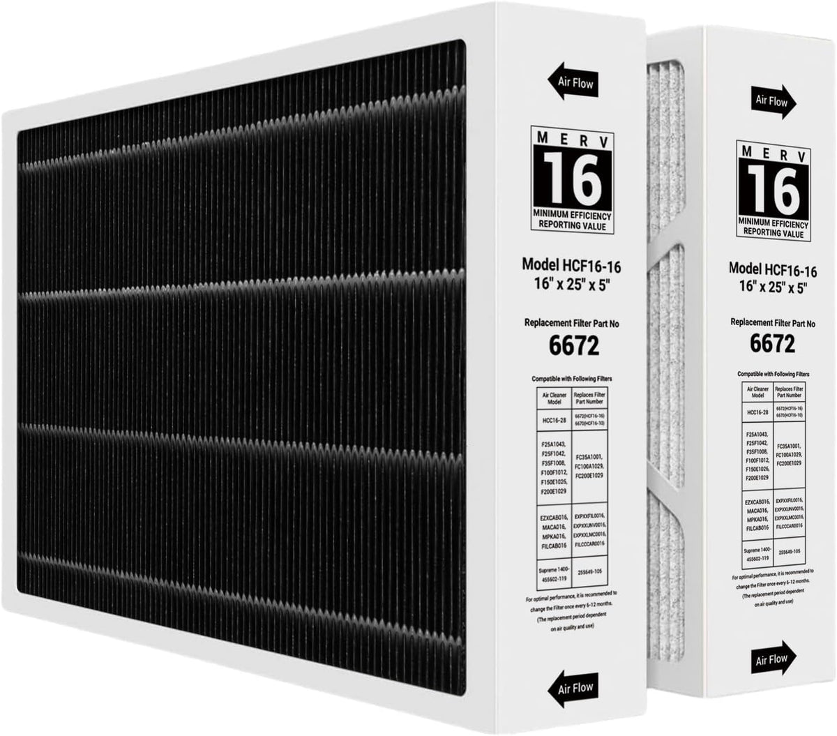 Foglapius X6672 filter assembly ensures a secure fit for Lennox systems.