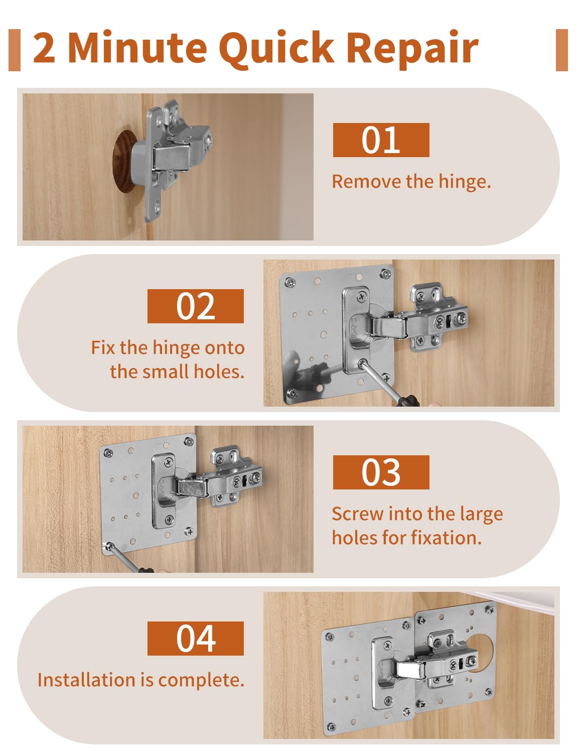 Large-hole design on the FOGZUVR plate enables versatile mounting