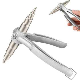 FOLAI copper pipe expander with universal handle for easy swaging.