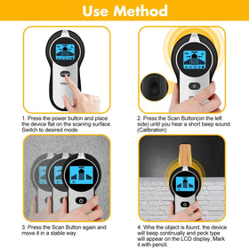 FOLAI live AC wire detection helps avoid electrical hazards