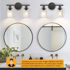 Folksmate wall sconce accepts dimmable bulbs for custom brightness