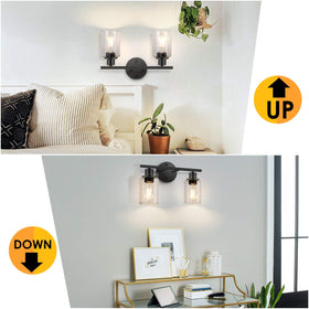 Folksmate bathroom light features sturdy back-plate for humid spaces