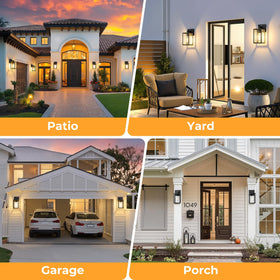 FOLKSMATE multi-scene installation adapts to porch, doorway, and garage