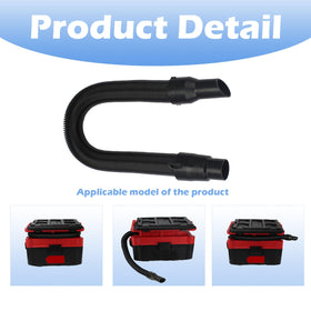 Follde vacuum hose 25-2-inch length for compact storage and flexibility