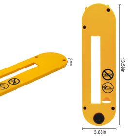 Folosem Dado Throat Plate fits DWE7490 and DWE7491 for reliable compatibility