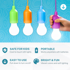 Fomlight battery powered lighting suitable for indoors and outdoors.