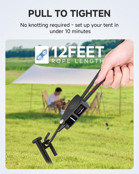 Fondwell S-hook anchor point secures gear with reliable hold
