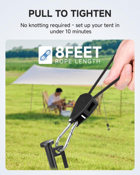 Fondwell sturdy metal ratchet featuring quick-length adjustment