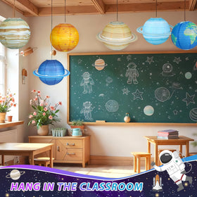 Fontien planet lantern jupiter highlights bold focal points for science-themed events