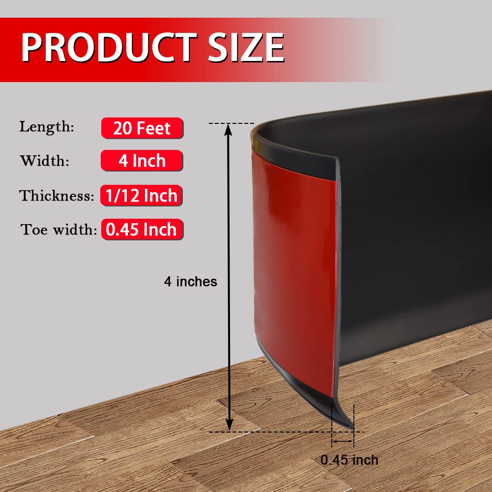 FONUNO wall base in an interior setting, versatile for living spaces and hallways.