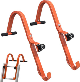Foozet Roof Ladder Hook package showing versatile mounting holes for ladders.