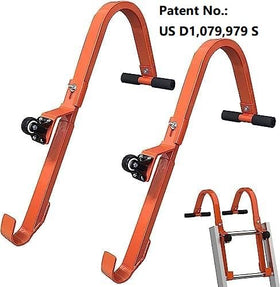Foozet Roof project use-case illustrates multipurpose ladder stability.