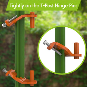 Foozet hinge pin with wide compatibility for 5/8 inch or 3/4 inch hinge eyes