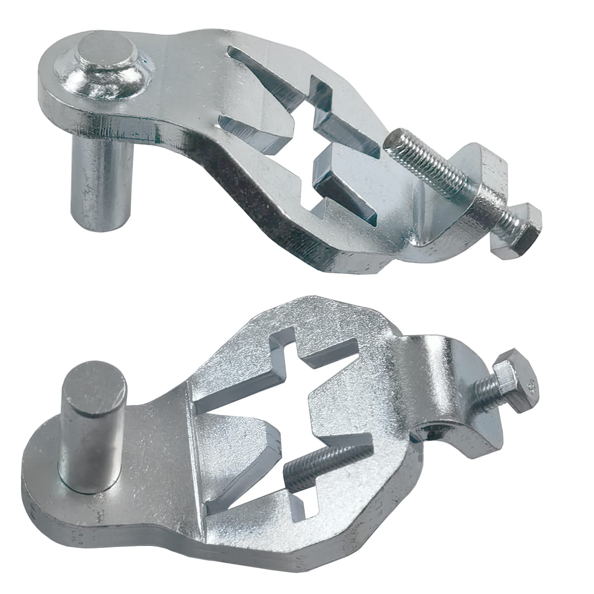 Foozet T-Post Gate Hinge Pins in heavy-duty steel for rugged outdoor gates.