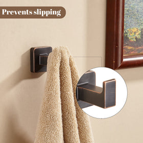 FORBATH bronze towel hook with large capacity for multiple items