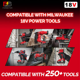 FORBETER Milwaukee M18 battery durability for long-term use.