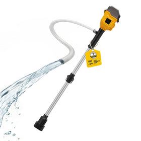 FORDWALT brushless-stick-pump with Dewalt compatibility for cordless water transfers.