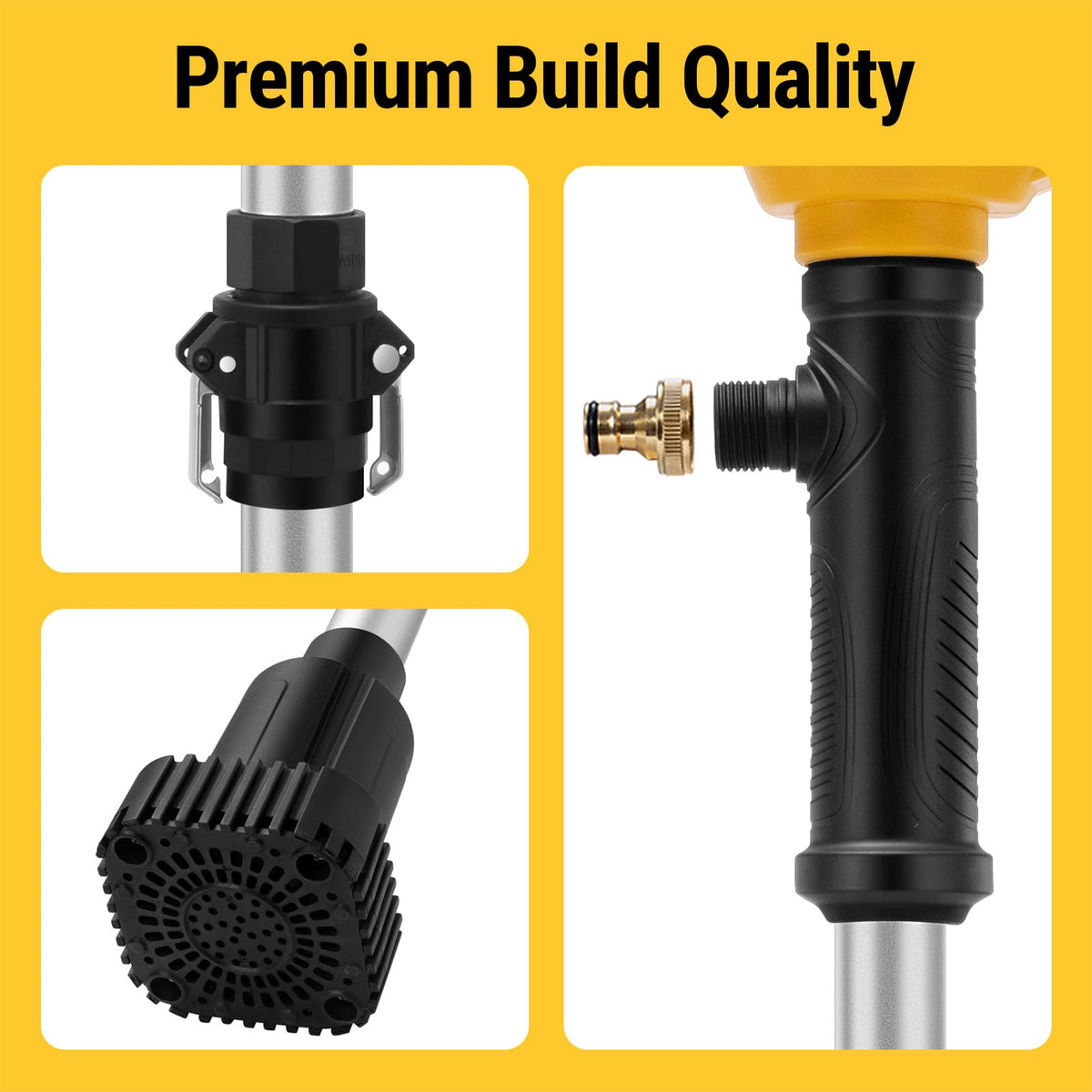 FORDWALT water-transfer-pump versatile for rain barrels and flooded spaces.
