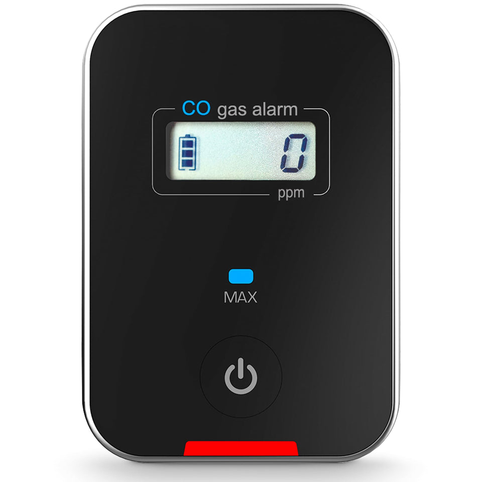 FORENSICS DETECTORS FD car CO detector with fast 9ppm alert for safer driving.
