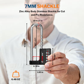 Forge 4-digit keyless combination offers quick, resettable access