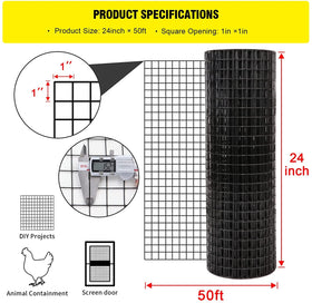 Forimo 16ga galvanized wire 1inch mesh protects poultry and small animals.