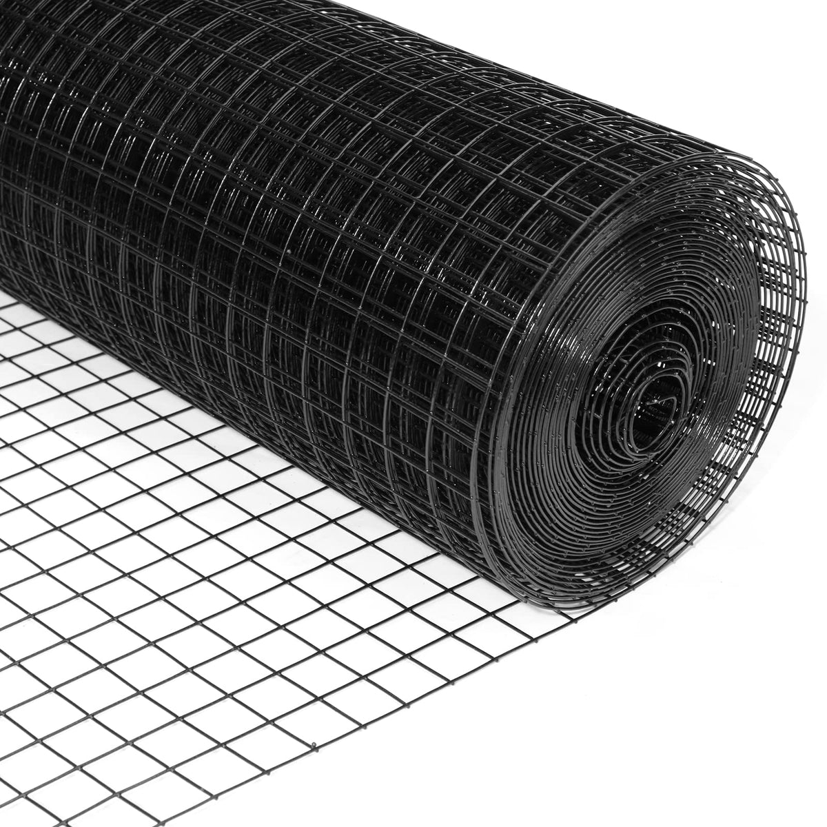 Forimo 24x100 hardware cloth with black vinyl coating for durable outdoor fencing