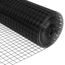 Forimo 24x100 hardware cloth with black vinyl coating for durable outdoor fencing