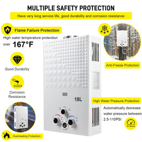 Forimo camping outdoor shower water heater ready for adventures