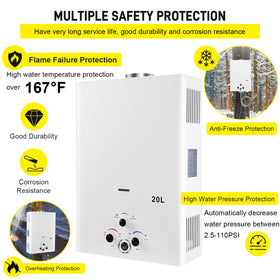 Forimo safety features overview with flame failure and auto shut-off.