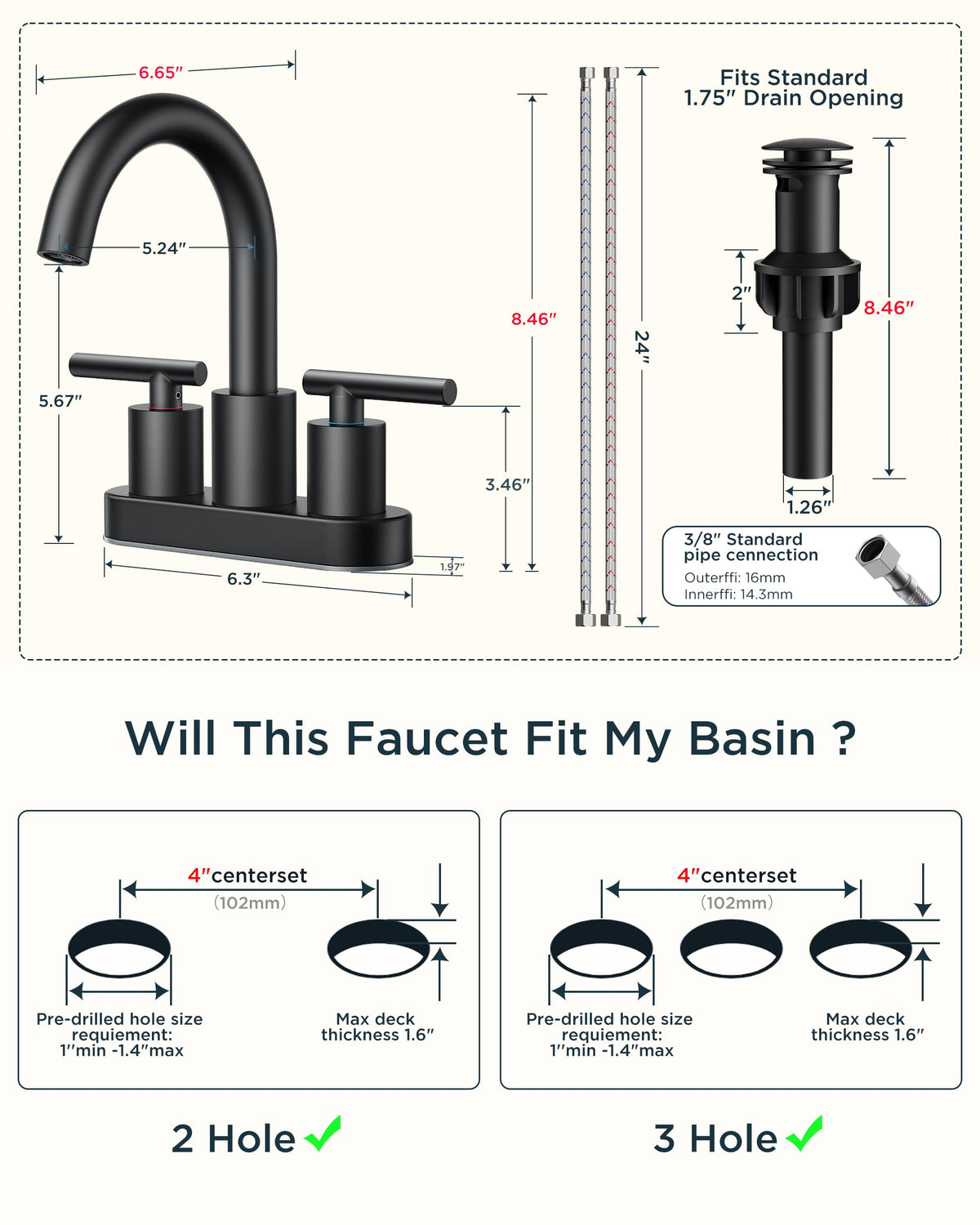Forious 1.2 GPM aerator reduces flow while maintaining spray
