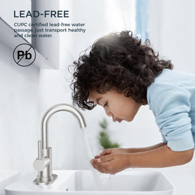 FORIOUS 360° swivel spout enables easy rinsing from any angle