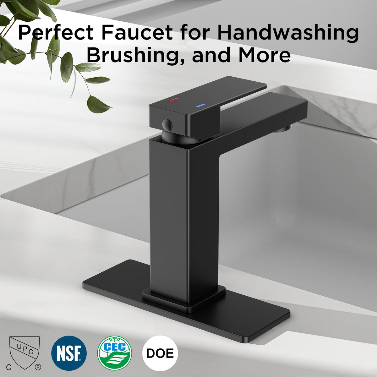 FORIOUS ceramic cartridge ensures drip-free performance over years.