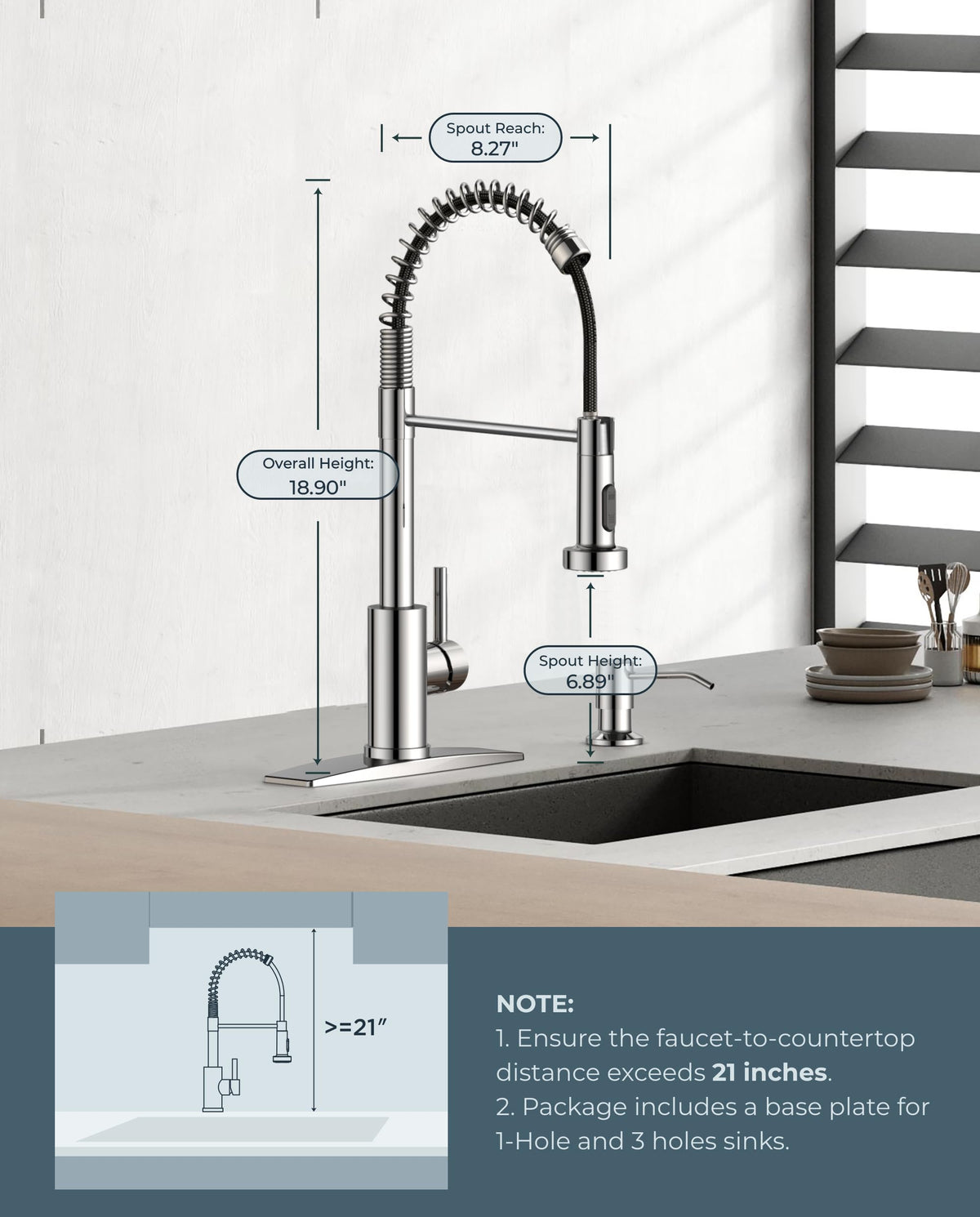 FORIOUS ceramic cartridge durability supports long lasting leak proof performance in busy kitchens