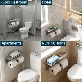 FORIOUS brushed nickel finish adds premium appearance to bathrooms.