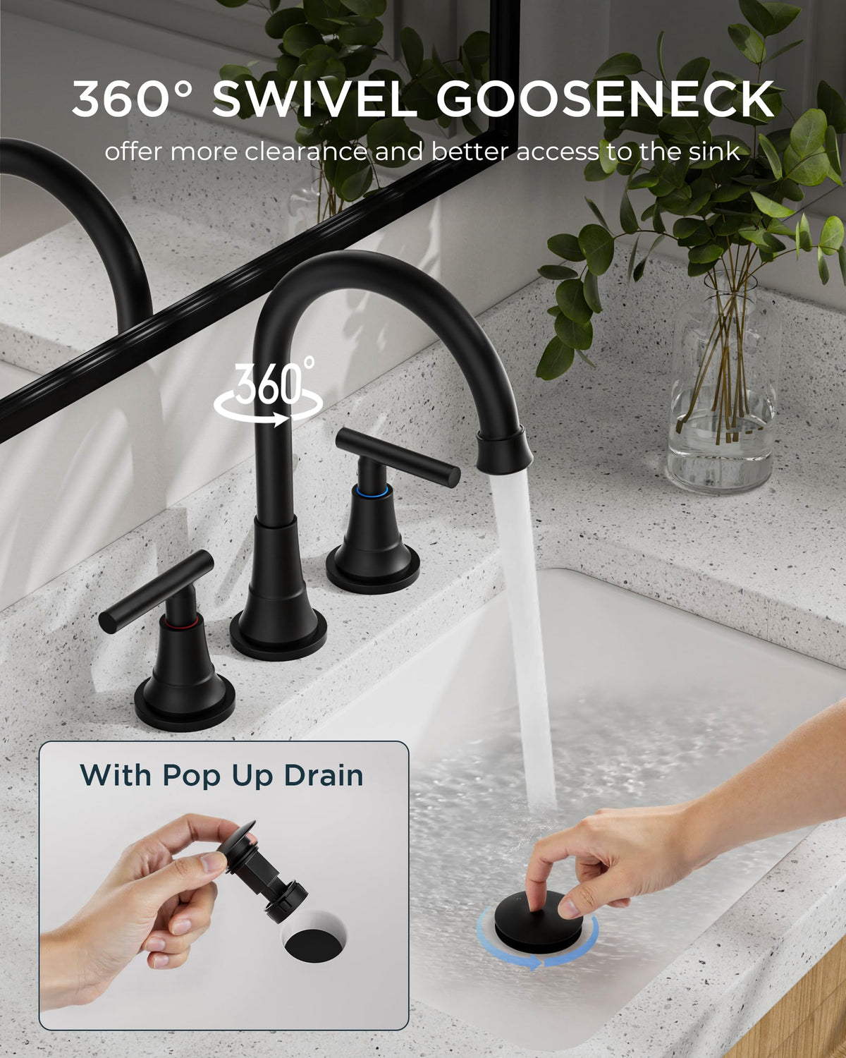 FORIOUS Durable ceramic cartridges ensure smooth temperature control