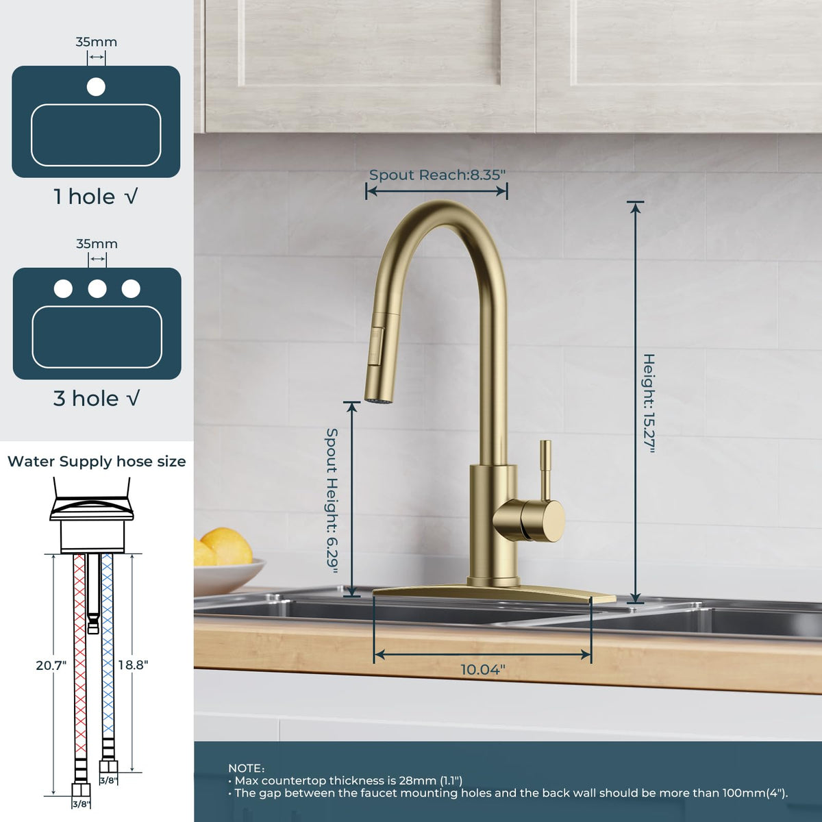 FORIOUS diamond-coated ceramic valve for reliable, drip-free operation