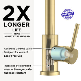 FORIOUS DIY installation kit with pre-assembled hoses for quick setup.