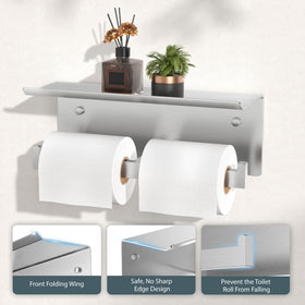 FORIOUS hotel-use toilet paper holder supports busy guest bathrooms.