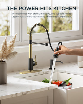 FORIOUS 18.9-inch height faucet suitable for large pots