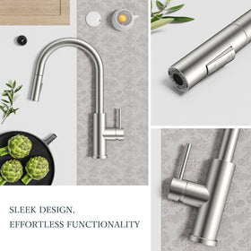 FORIOUS stainless steel construction stands up to daily use with simple maintenance.