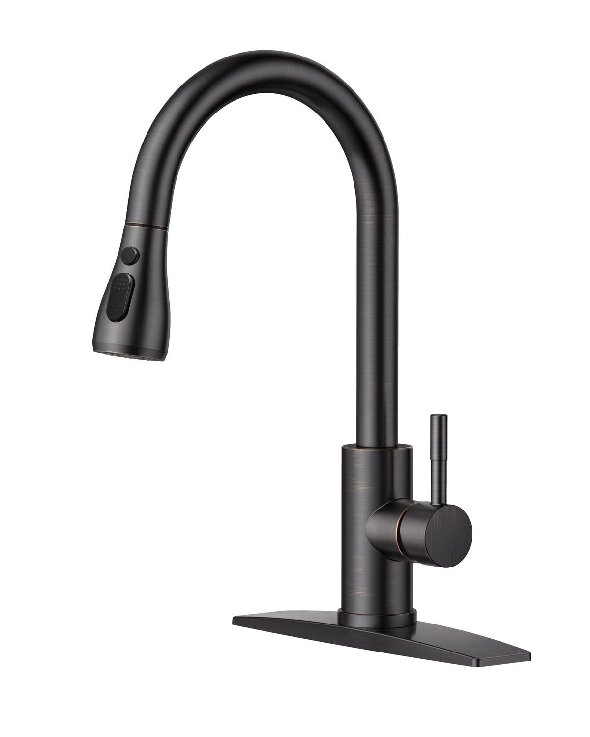 FORIOUS kitchen faucet pull-down sprayer for flexible cleaning and reach
