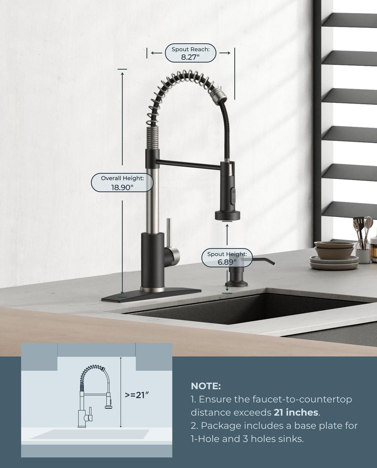 FORIOUS spring design with ergonomic curve for easy use.