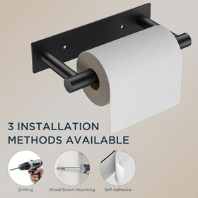 FORIOUS matte black finish complements modern bathrooms and resists fingerprints.