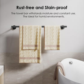 FORIOUS Modern matte black finish adds contemporary style